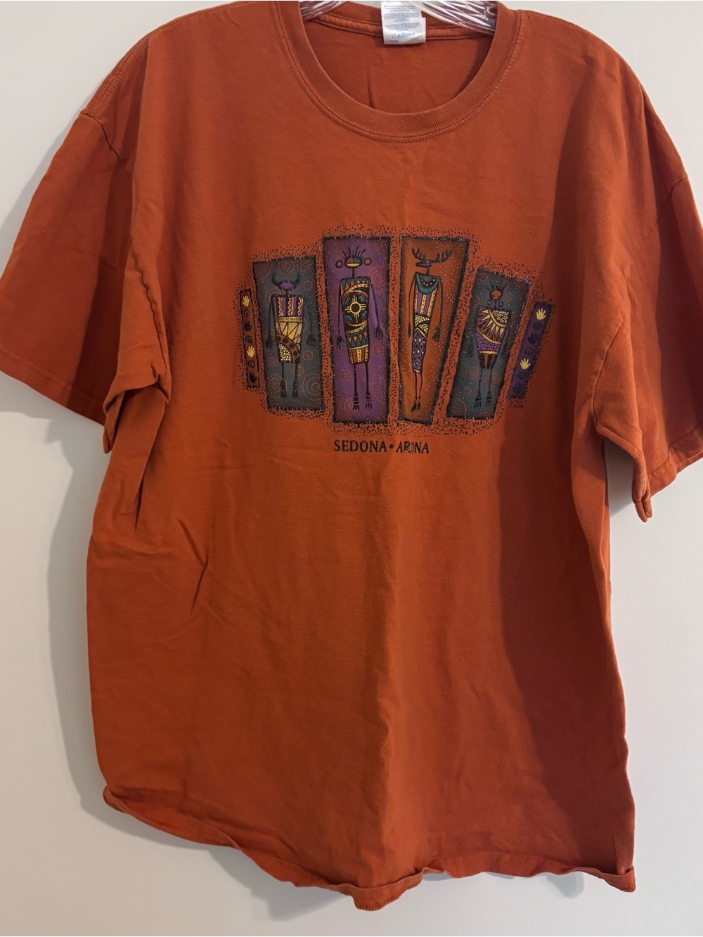 Gildan Ultra Cotton Rust Orange T-Shirt